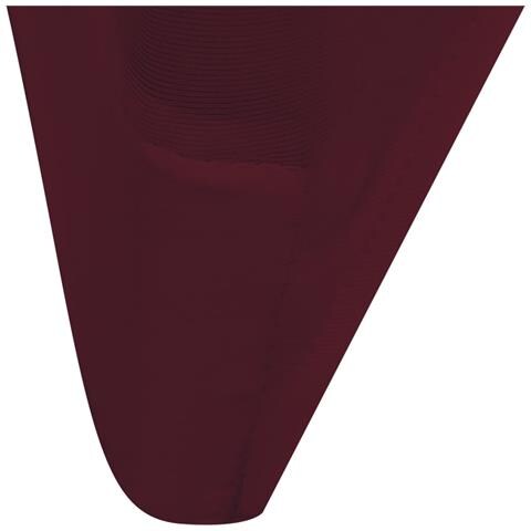 Set 4 Pz Fodera Elastica Per Sedie Rosso Bordeaux - Foto 8