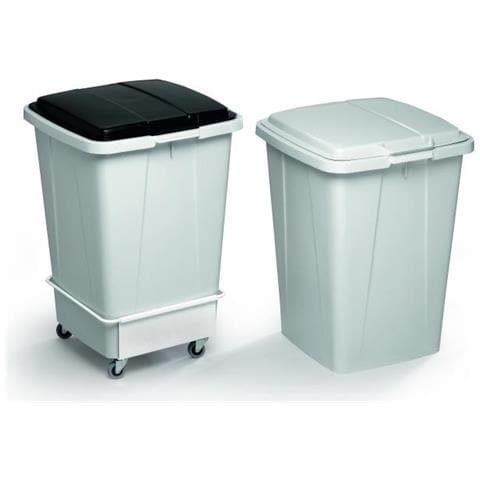 Durabin Trolley 90 Carrello Metallo Contenitore Durabin 90 Bianco - Foto 1