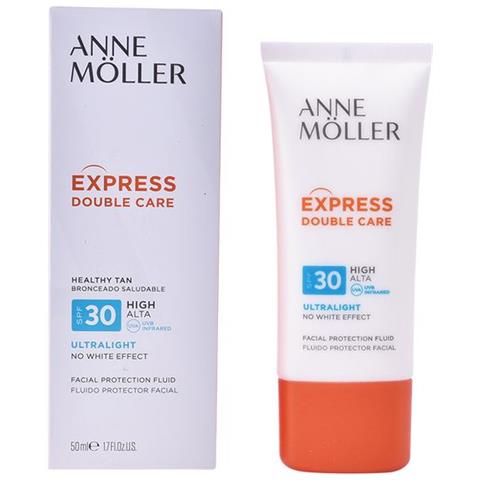 Express Double Care Spf30 Fluide De Protection Du Visage 50ml - Protezione solare viso - Foto 2