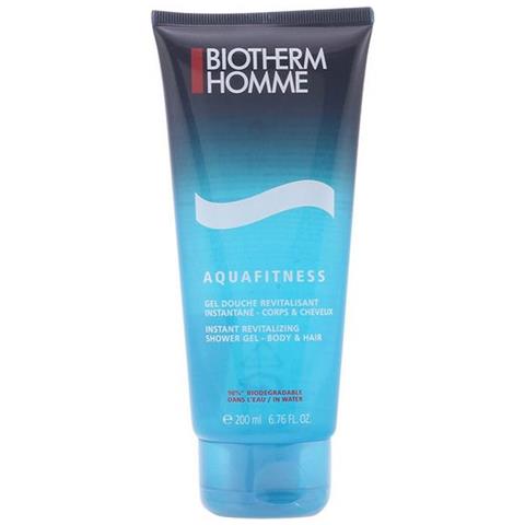 Homme Aquafitness Doccia Gel Rivitalizzante Istantaneo - Corpo E Capelli 200ml - Foto 2