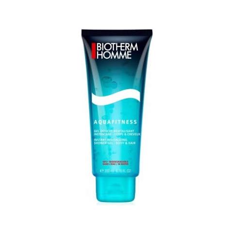 Homme Aquafitness Doccia Gel Rivitalizzante Istantaneo - Corpo E Capelli 200ml - Foto 1