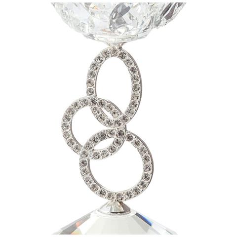 Candelabro Argento 7,5x7,5 17 Cm Oviedo - Foto 7