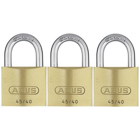 118258 Lucchetto in ottone tipo 45/40 SB triple - Foto 1