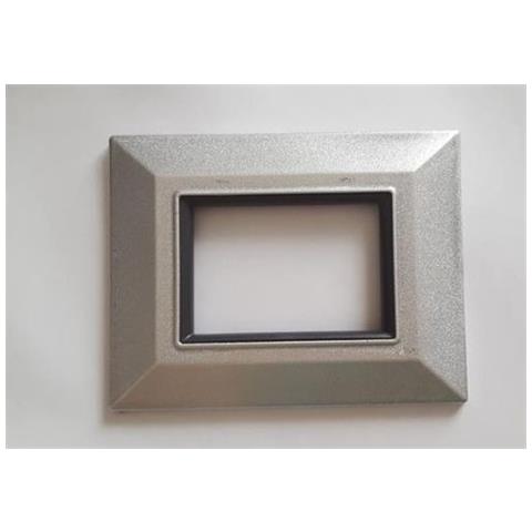 Placca Placchetta Placchette Compatibili Per Serie Axolute Bticino Sq Colorate - Grigio 4 - Foto 1