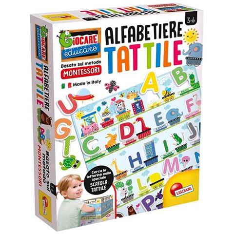 72446 Lisciani Alfabetiere Tattile Metodo Montessori - Foto 3