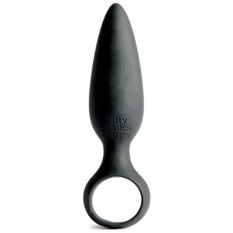 Butt Plug In Silicone Cinquanta Sfumature Grigio 10.8cm - Foto 2