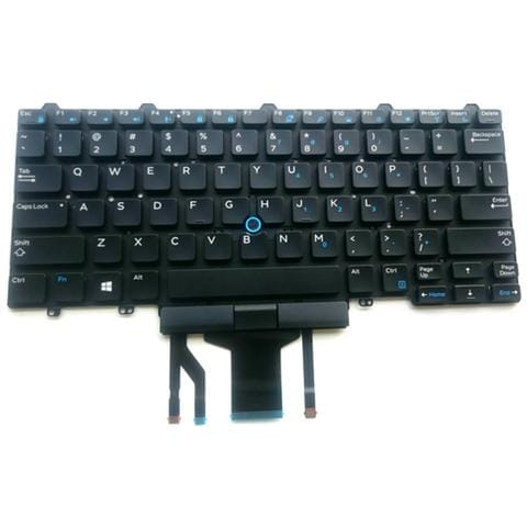 4JPX1, Keyboard, , Latitude E5450, E7450, Nero, Tedesco - Foto 1