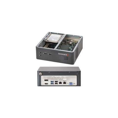 CSE-101i, Small Form Factor (SFF) , PC, Mini-ITX, Casa / ufficio, Nero, 1x 60 mm - Foto 1