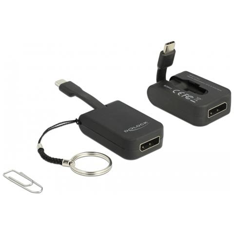 63940 cavo di interfaccia e adattatore USB Type-C DisplayPort Nero - Foto 2