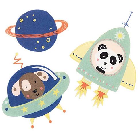 Patch Fusibili - Piccoli Astronauti Blu - Foto 1