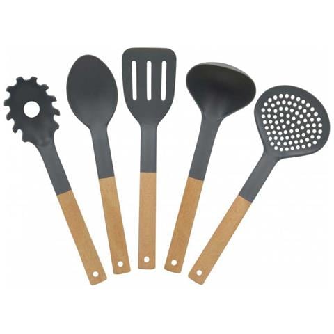 Set Di Utensili Da Cucina In Legno Antigraffio Kb-7511 - Foto 1