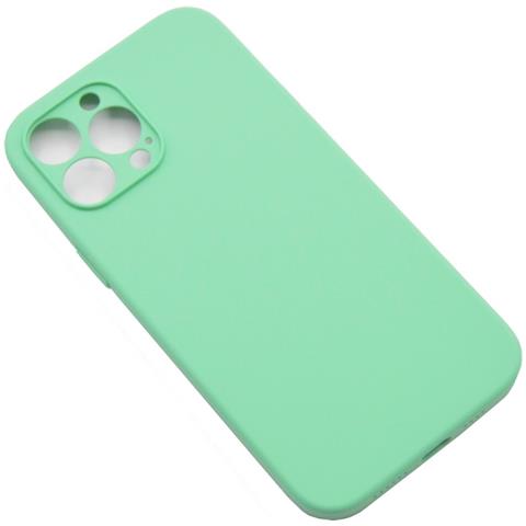 Custodia Tpu Silicone Lite Cover Soft-case Per Apple Iphone 13 Pro Max Mint - Foto 1