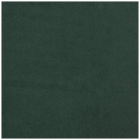 Giroletto senza Materasso Verde Scuro 80x200 cm in Velluto - Foto 2
