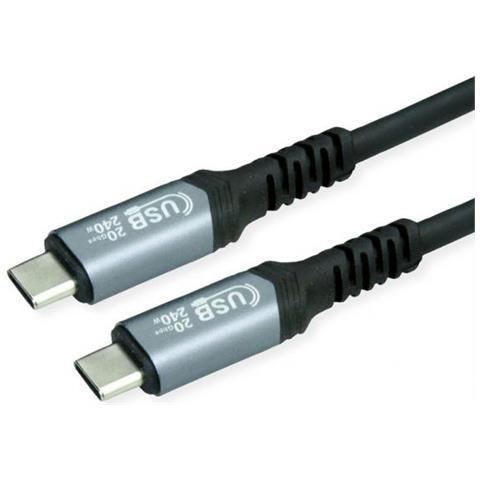 11.99.9087 Cavo Usb 2 M Usb4 Gen 2x2 Usb C Nero - Foto 1