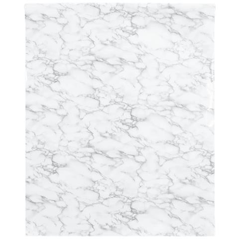 Adesivi Per Mobili Autoadesivi Bianco Marmoreo 90x500 Cm In Pvc - Foto 3