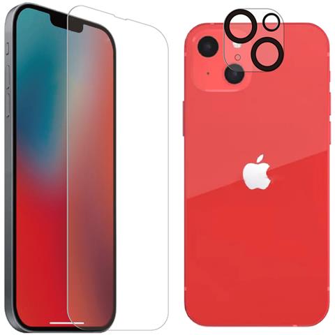 Pack Proteggifotocamera In Vetro Temperato Per Iphone 13, Trasparente - Foto 1