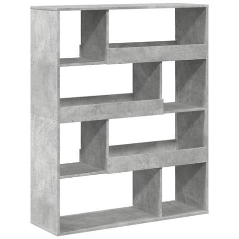 Divisorio Stanza Grigio Cemento 100x33x125,5 Cm In Truciolato - Foto 2