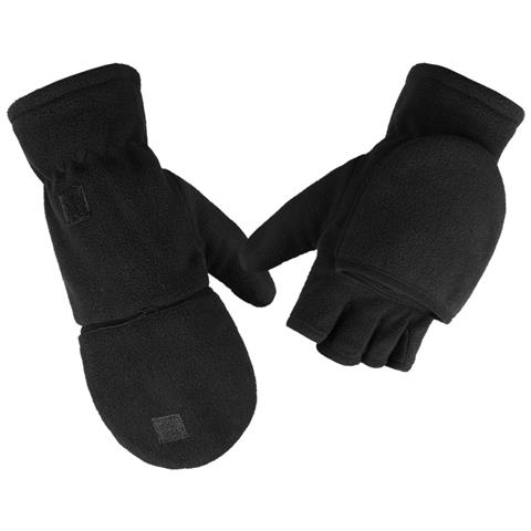 Guanti In Pile Polare Apribili Senza Dita S - Foto 2