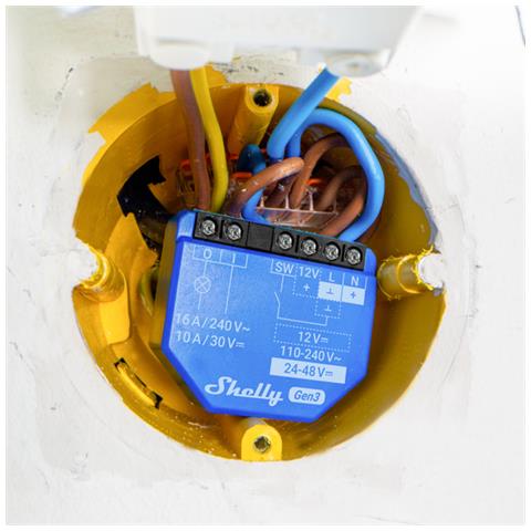 1 Gen 3 - Smart Relay 16A AC /DC WiFi /BT + cont. pulito - Foto 4
