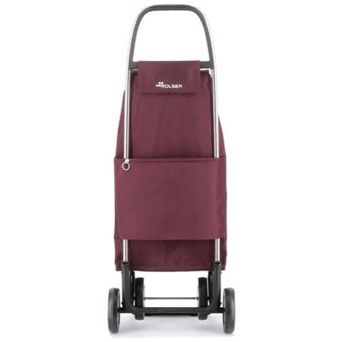 Carrello Della Spesa A 4 Ruote, 43l, Bordeaux - Imx302 Burdeos - Foto 5