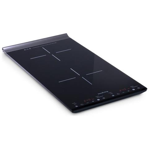 Piastra ad Induzione Doppia INN-872 Potenza 3100W in Vetro di Cristallo Nero con Blocco di Sicurezza - Foto 1