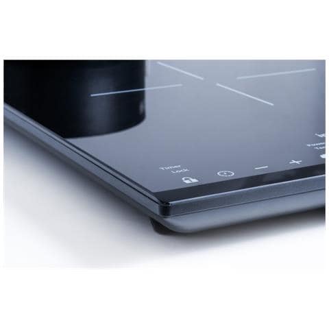 Piastra ad Induzione Doppia INN-872 Potenza 3100W in Vetro di Cristallo Nero con Blocco di Sicurezza - Foto 4