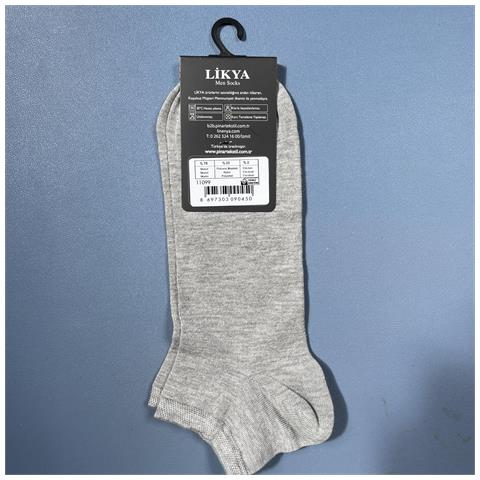 Calze Da Uomo, Piedi, 6 Paia - Grigio, Taglia 40-44 - Foto 3