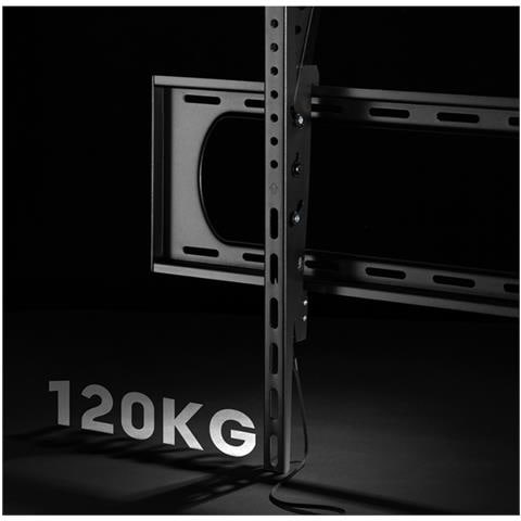 Supporto TV da Parete 120" Portata max 120kg Colore Nero - Foto 5