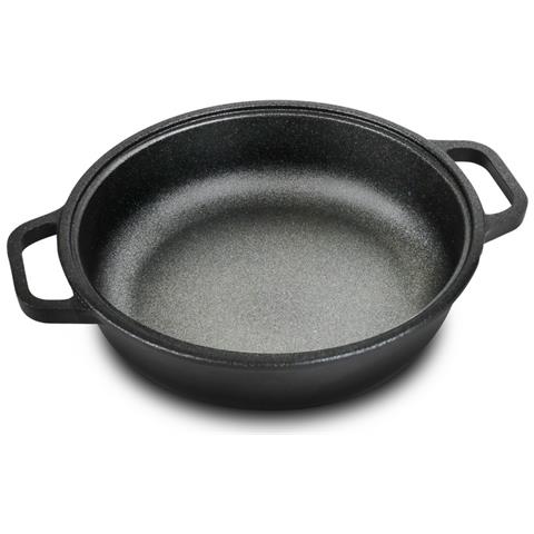 Tegame Black Plus - Nero - Alluminio Pressofuso - 36x36x8,5 Cm - Foto 1