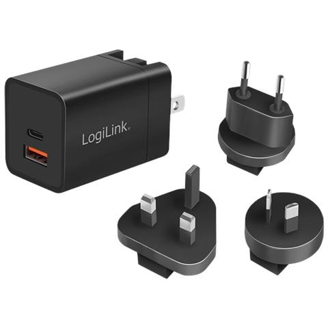 PA0301 Caricabatterie per dispositivi mobili Universale Nero AC Ricarica rapida Interno - Foto 1