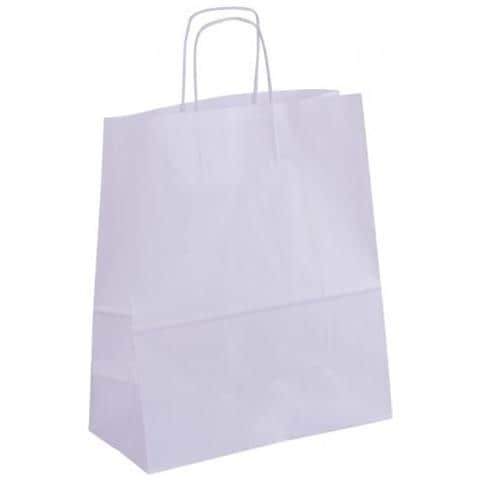 Sacchetto di Carta Bianco 25x11x31 cm - Foto 1
