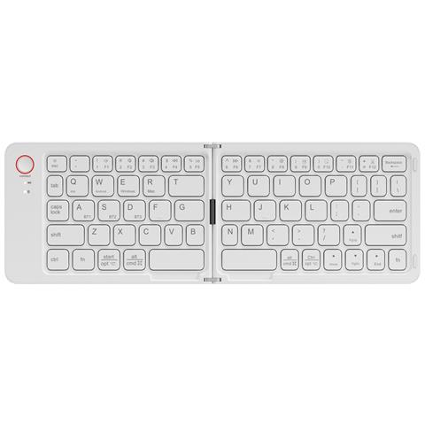 Tastiera Bluetooth Pieghevole White - Foto 1