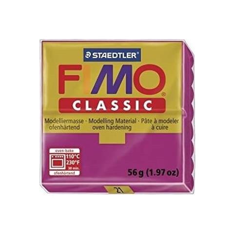 Fimo Classic - Pasta Modellabile Sintetica 56gr Magenta 21 - Foto 1