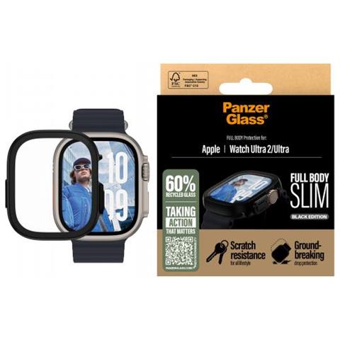 Pg Scrn Snap Fb Slim Bk Watch Ultra 2024 Trasparente Polietilene Tereftalato (pet) - Foto 2