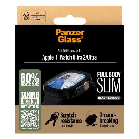 Pg Scrn Snap Fb Slim Bk Watch Ultra 2024 Trasparente Polietilene Tereftalato (pet) - Foto 3