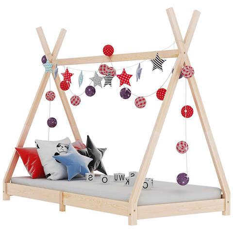 Lusso Casadino - Giroletto Per Bambini In Legno Massello Di Pino 70x140 Cm - Foto 2