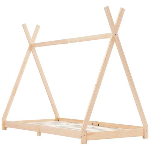 Lusso Casadino - Giroletto Per Bambini In Legno Massello Di Pino 70x140 Cm - Foto 1