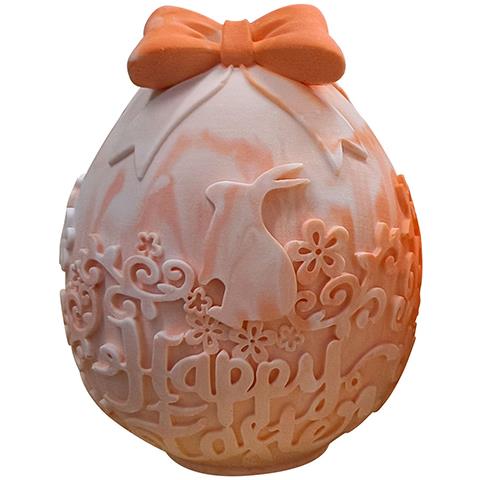 Set Di 4 Stampi Per Uova Di Pasqua - Stampo In Silicone Per Candele, Sapone, Resina - Foto 1