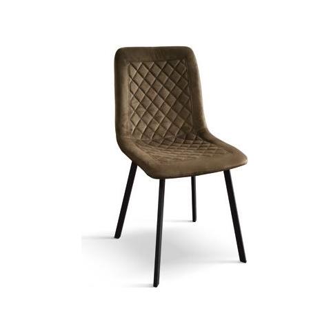 Aulena - Sedia Di Design Moderno In Velluto - Foto 1