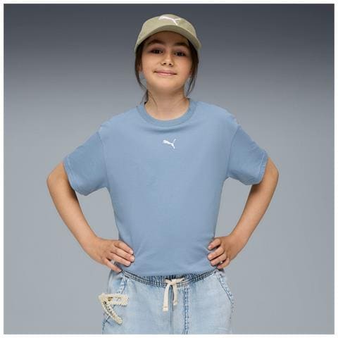 Ess Boxy Tee G Cool Blue 68513134, Bambini, Blu, 140 - Foto 6