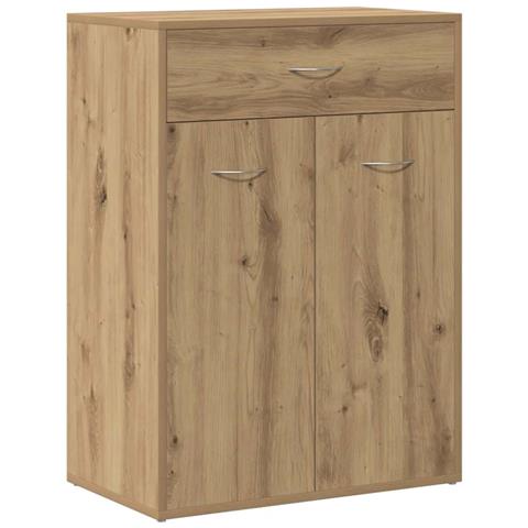 Scarpiera Rovere Artigianale 60x35x84 cm in Legno Multistrato - Foto 1