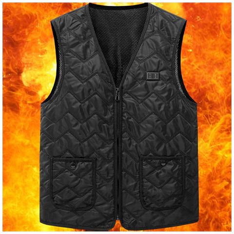 Gilet Riscaldato Con Batteria 10000mah - Gilet Riscaldante Alimentato Tramite Usb Xxl - Foto 7