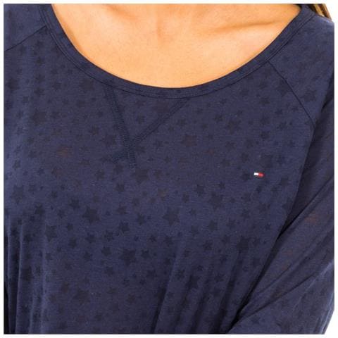 Camicia Da Notte A Maniche Lunghe Con Scollo A Barchetta 1487903526 Donna - Foto 2