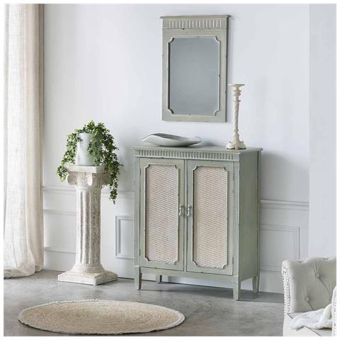 Mobile Da Ingresso In Legno Con Verde 78x36x95h - Foto 2