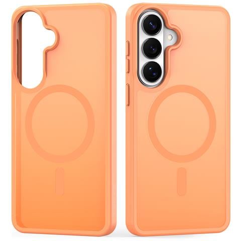 Cover per Galaxy S26 - TPU+PC, Arancione - Foto 2