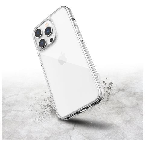 Raptic X-doria Clearvue Custodia Per Iphone 14 Pro Max, Cover Posteriore Trasparente - Foto 4