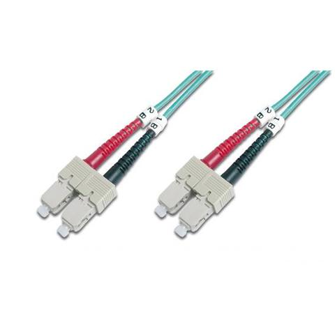 Cavo Fibra Ottica Sc A Sc Multimode Duplex 50/125 Mt. 5 Om3 - Foto 1