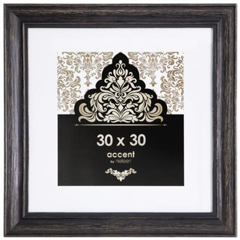 Nielsen Accent Vintage 30x30 legno nero 3233103 - Foto 1