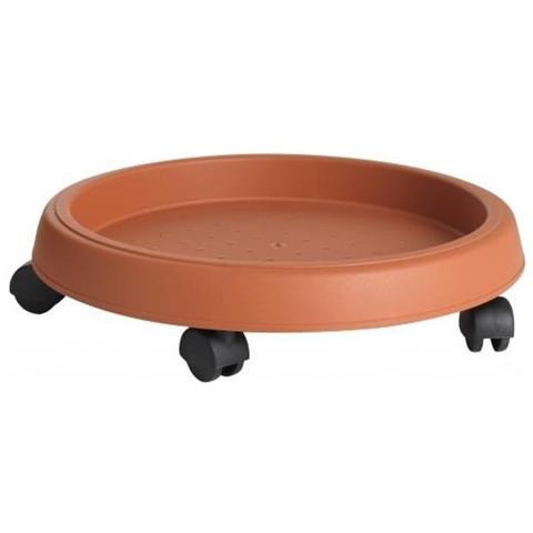 Sottovaso Trifoglio Con Ruote Colore Granito - Foto 2