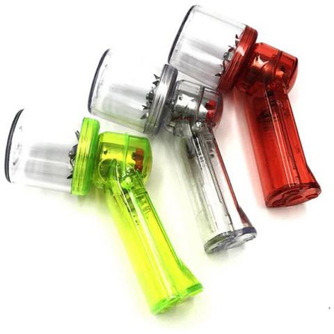 Grinder Elettrico Tritatabacco In Plastica Trita Erbe Tabacco Colore Verde - Foto 1